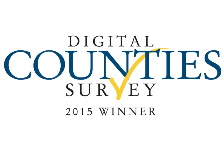 2015 Digital Counties Survey Award Winner