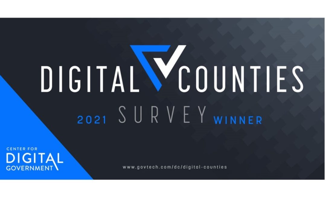 2021 Digital Counties Survey Award